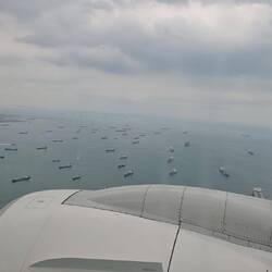 So many container ships!