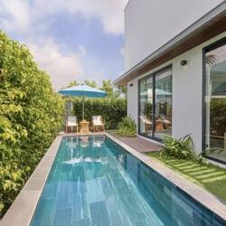 The new villa
