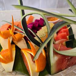 Welcome fruit at Andochine