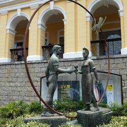 Das Denkmal soll die chinesisch-portugiesische Freundschaft symbolisieren