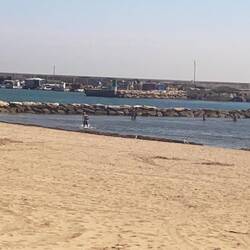 Bei der Wärme das Meer geniessen