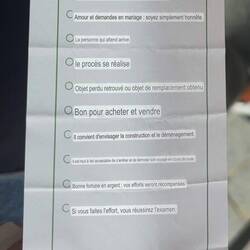 Traduction de notre bon aventure