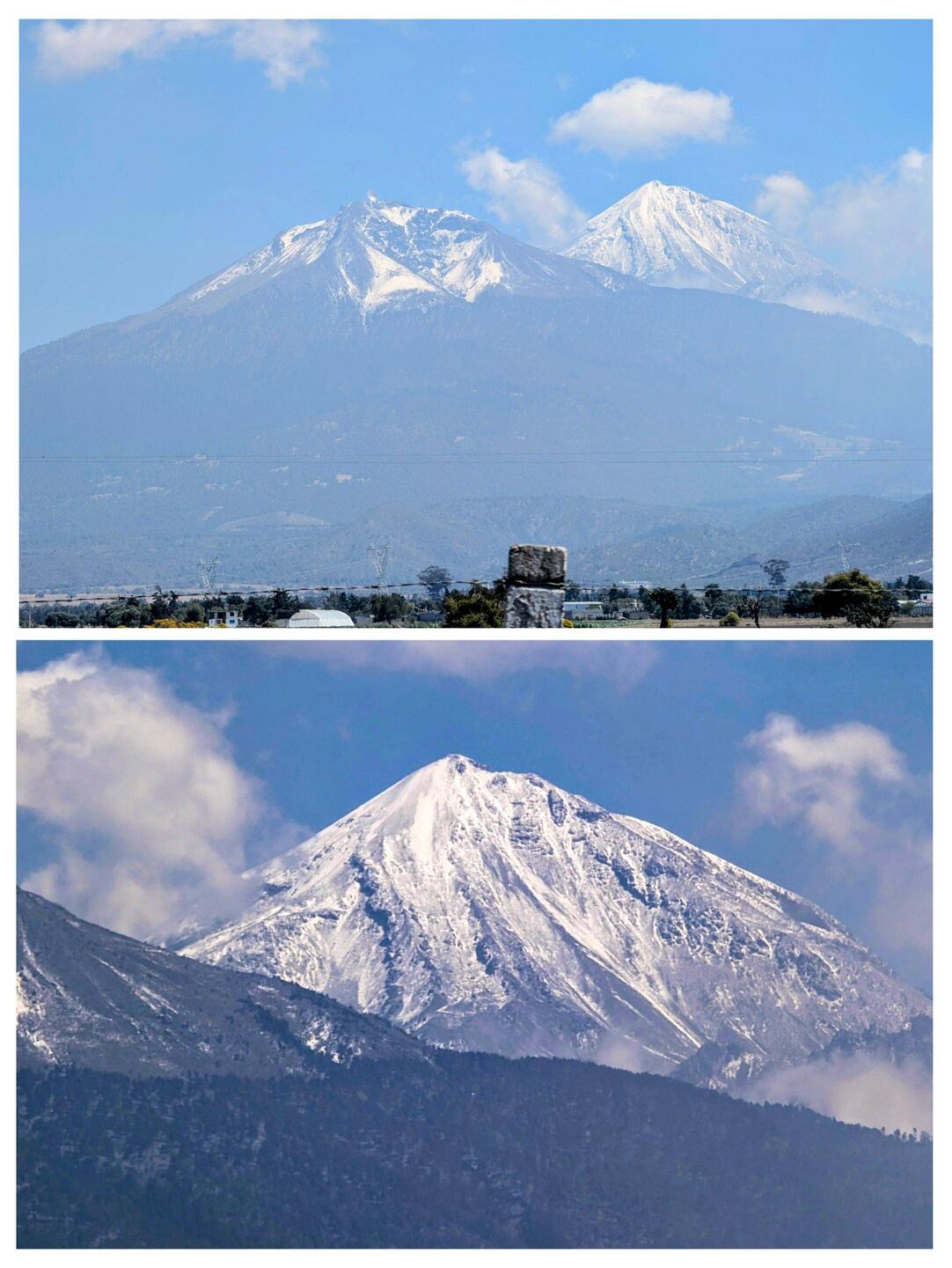 höchste Berg Mexikos, den Citlaltépetl mit 5536m