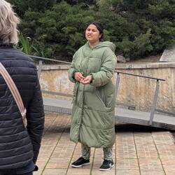 Outside all the churches and temples everywhere we saw people begging.