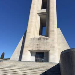 World War I memorial at Lake Como.