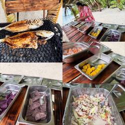 ALL DELICIOUS (including fish)!