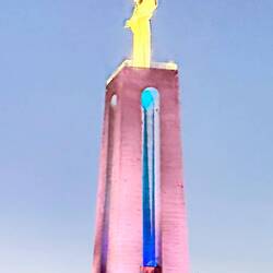 Sightseeing auf der Fahrt zum Flughafen: Cristo Rei - Jesus Statue