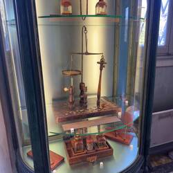 Some of Alessandro Voltiano's instruments and inventions.