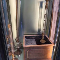 Some of Alessandro Voltiano's instruments and inventions.