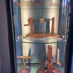 Some of Alessandro Voltiano's instruments and inventions.