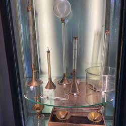 Some of Alessandro Voltiano's instruments and inventions.