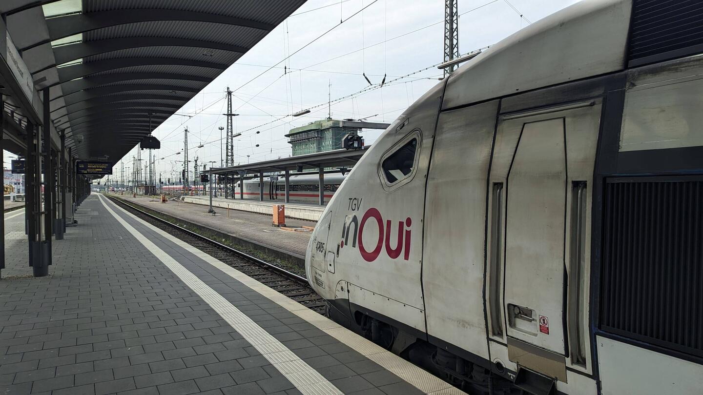 TGV in Frankfurt(Main) Hbf