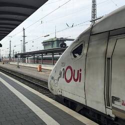 TGV in Frankfurt(Main) Hbf