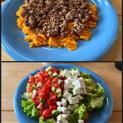 Gesundes low Carb, high Protein Food aus der Camperküche