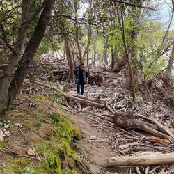 Musste den Grund für eine Wegsperrung prüfen 😆