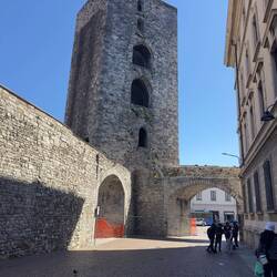 The old city fortifications, Como.