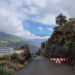 Der Zugang Nationalpark Caldera de Taburiente ist gesperrt.