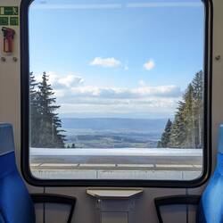 Ausblick aus dem Zug