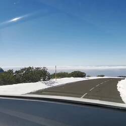 Abfahrt Richtung Observatorien