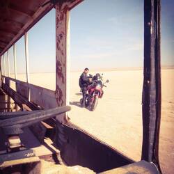 Vor 17 Jahren mit Sohn Samuel