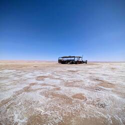 Irgendwann vor mehr als 3 Jahrzehnten, im Salz stecken geblieben.