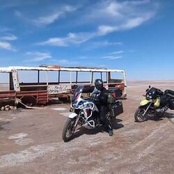 Kevins Probefahrt im Chott