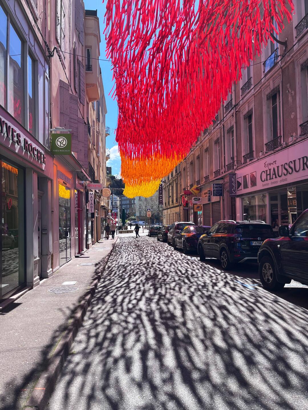 Petites rues animées d'Annonay