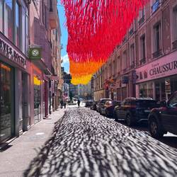 Petites rues animées d'Annonay