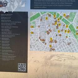 Übersicht Altstadt Valencia