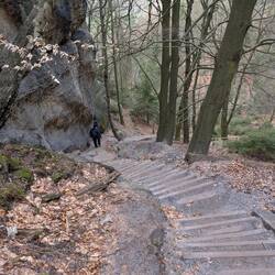 Gefühlt 1000 Stufen runter