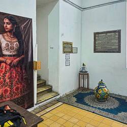 Her tomb is under the Persian carpet.