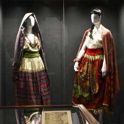 Costumes in the Museo Casa del Alfeñique.
