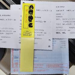 Immer eine Flut an Tickets.