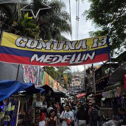 Das ehemals berüchtigste Stadtviertel von Medellin ist heute ein Touristenmagnet