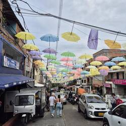 Die Comuna 13 ist bunt