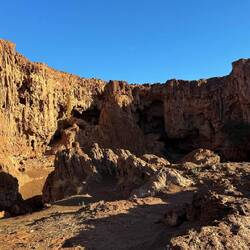 An den Höhlen angekommen 💪