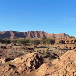 Der erste Blick auf die Höhlen. 👌