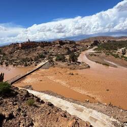 Nach dem Regen nur braune Brühe 😅