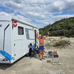 Angekommen bei den Thermalquellen ....