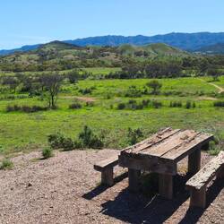 Aussicht auf den Flinders Range von unterwegs....