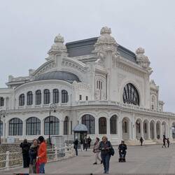 Casino outside along walk zone.