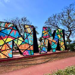 Hier wird Nelson Mandela geehrt