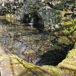 Tempest Fountain. What crystal clear water