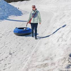 Ja, da saß ich drin!