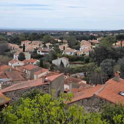 Und hinten das Mittelmeer