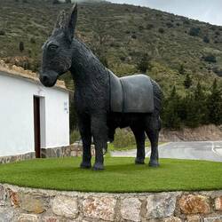 The burro has a mirador dedicated to it and its role in local history.
