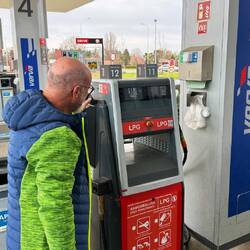 Erstes Mal Gastanken in Polen