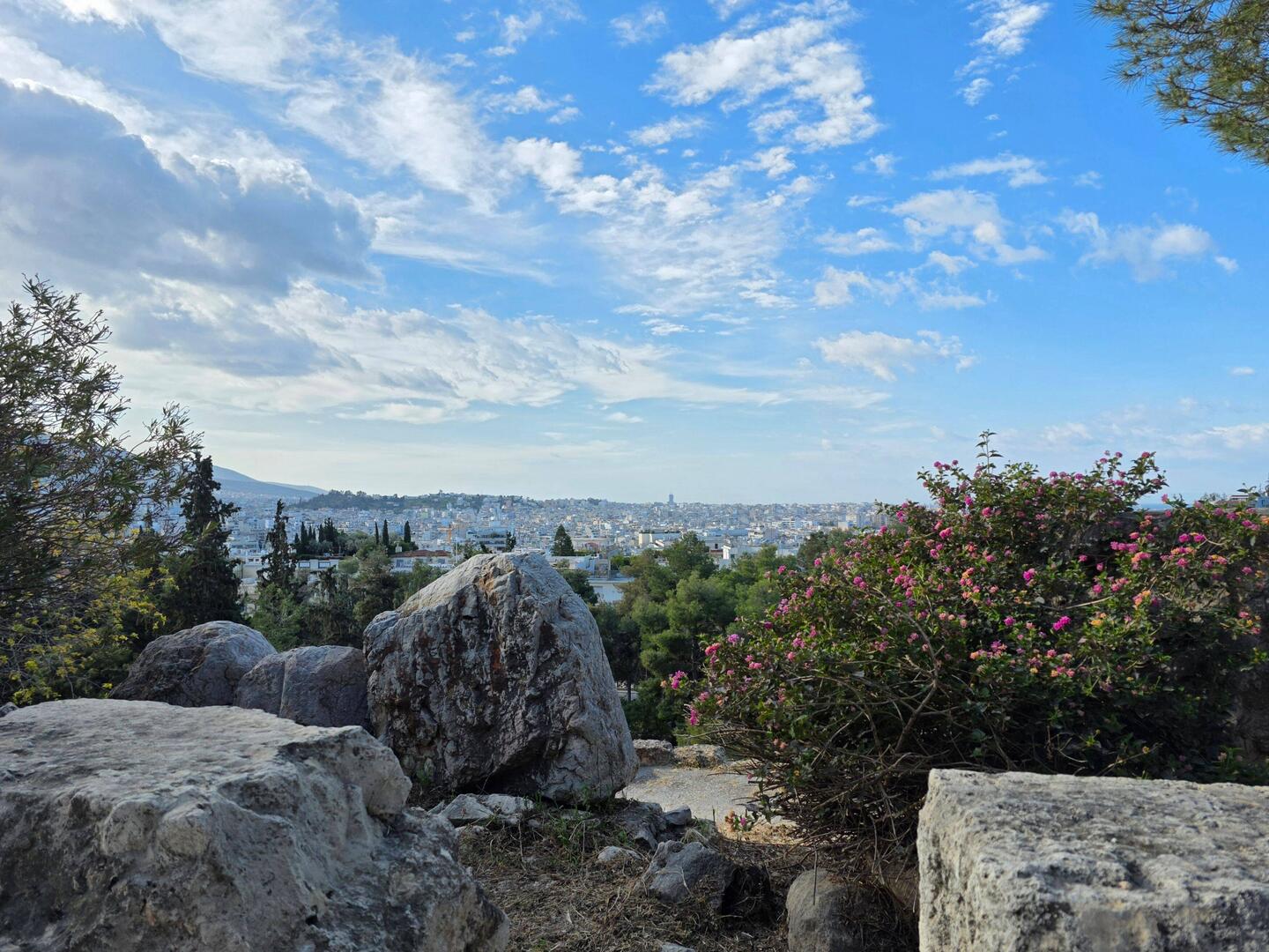 Aufstieg auf die Akropolis