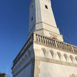 Lighthouse en route to the Adriatic Seafront.