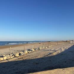 The Adriatic seafront, Rimini.